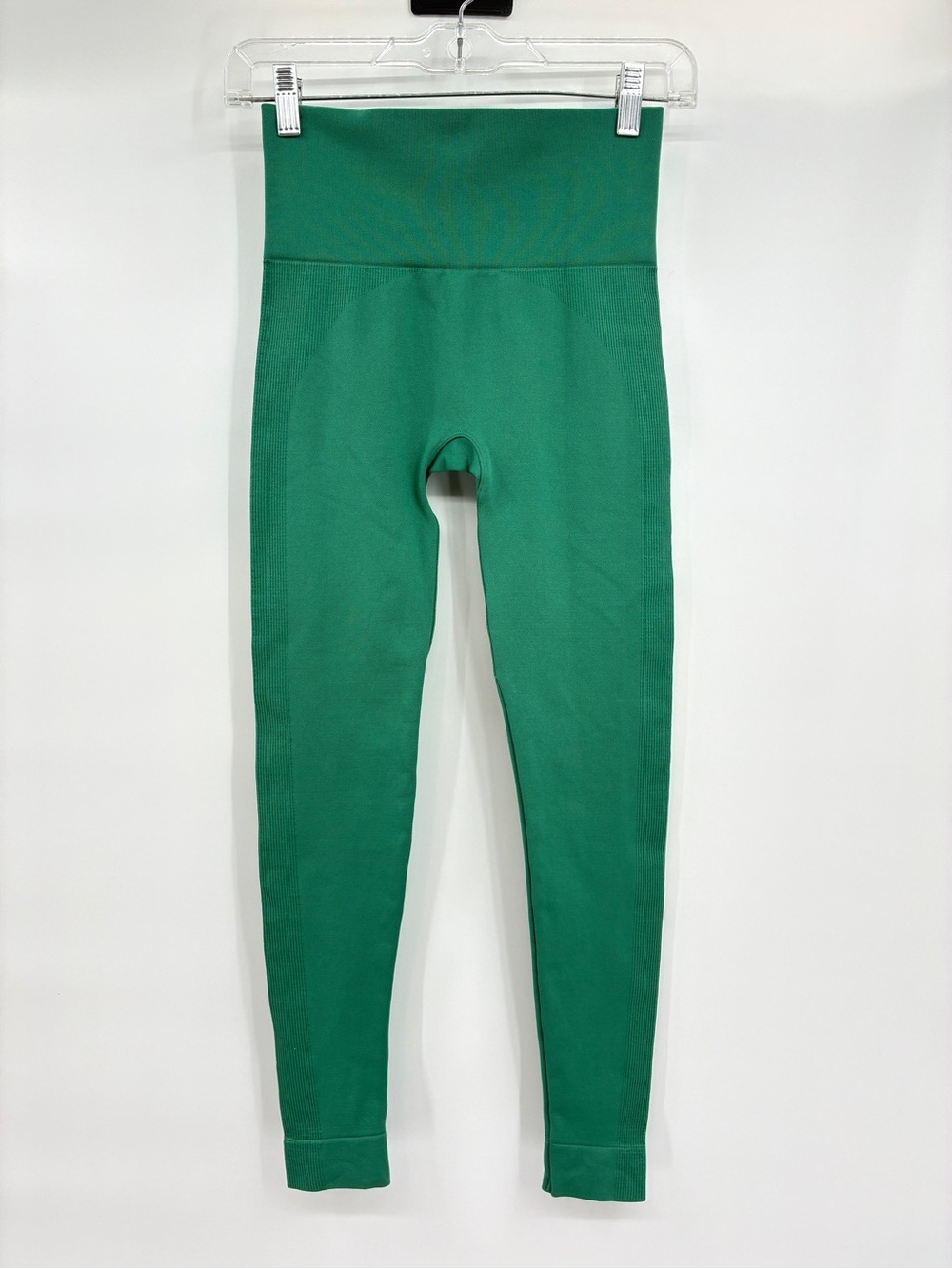 Set Active Women’s Sculptflex Seamless Compression Leggings Green Small NWOT